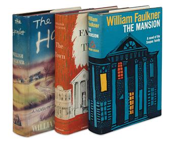 FAULKNER, WILLIAM. The Snopes Trilogy.